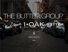Tablet Screenshot of buttergroup.com